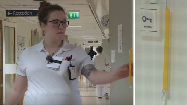 Vårdpersonal uppmanas inte använda eldörrar – för att spara pengar