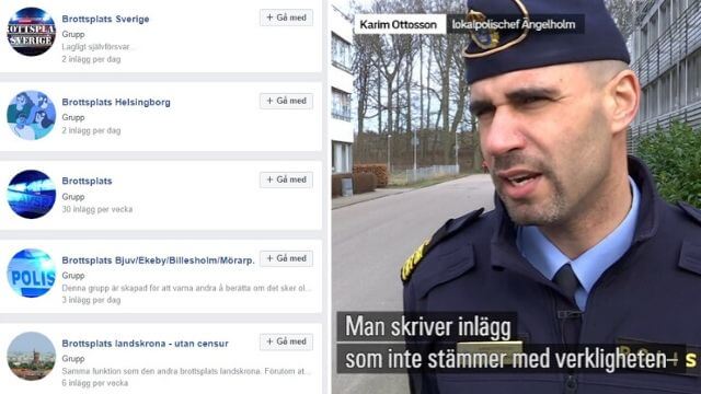Polischef attackerar Facebookgrupper för grannsamverkan mot brott: ”Skapar egna sanningar”