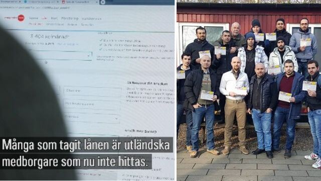 Utlänningar förskingrar miljoner med falska uppgifter – försvinner spårlöst