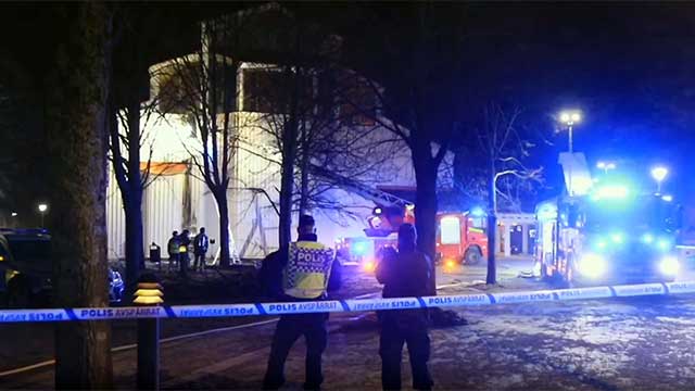 Mordbrandsattack mot kyrka i ’utsatt område’