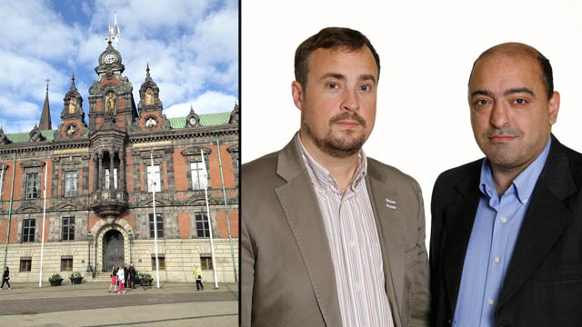 V tvingade bort SD från Ukraina-manifestation i Malmö