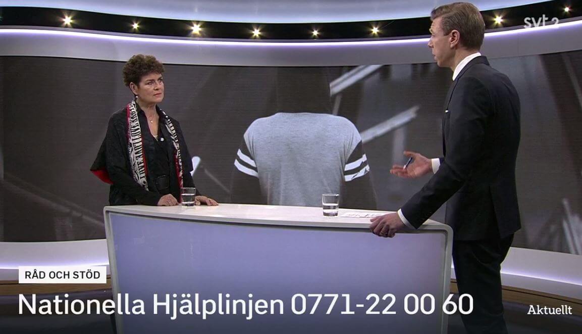 SVT ville tipsa självmordsbenägna om hjälplinje – gav fel nummer