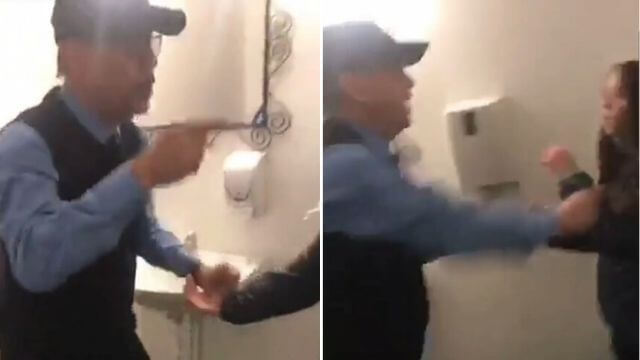 VIDEO: Biljettkontrollant slår flicka och skriker: ”Håll käften jävla hora”