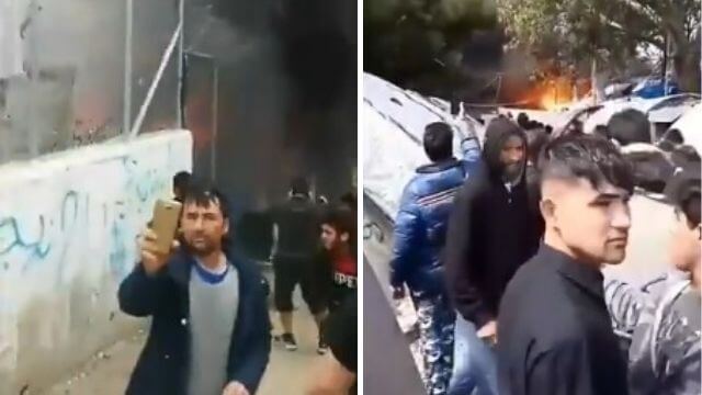 Migrantläger eldhärjades på Lesbos – 6-årig flicka död