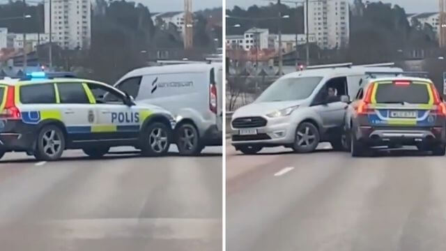 VIDEO: Polisen prejar drograttfull bilist
