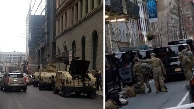 Amerikanska delstater aktiverar militären mot coronasmittan