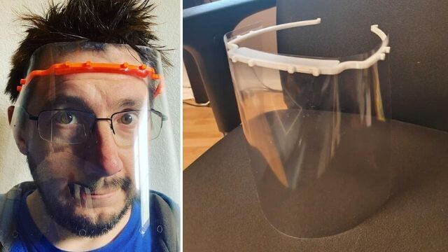 Byråkrati stoppar skyddsvisir till sjukvården