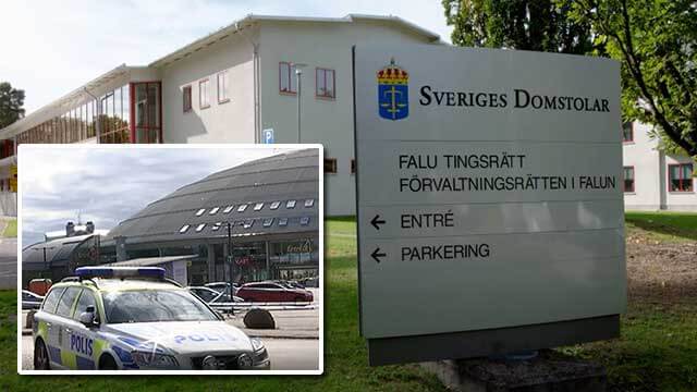 Fem dömda för dödsskjutning och knivskärning i Borlänge