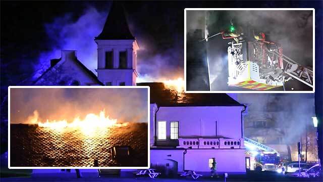 Inbrott, vandalism och mordbrand på gymnasieskola i Lund