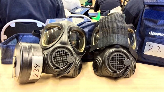 Försvarets gasmasker utan EU-märkning skulle användas mot corona – Arbetsmiljöverket sätter stopp