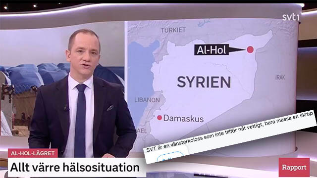 SVT gör ”snyftreportage” om IS-fångars rädsla för corona