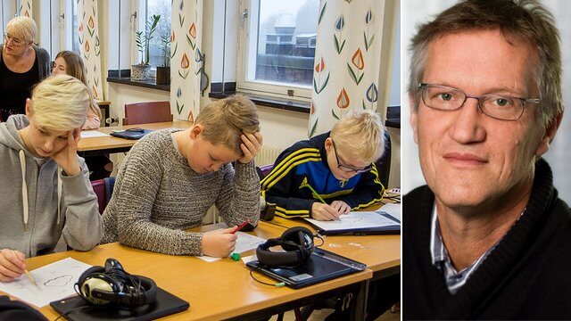 Anders Tegnell kräver att coronadrabbade skolor ska hållas öppna