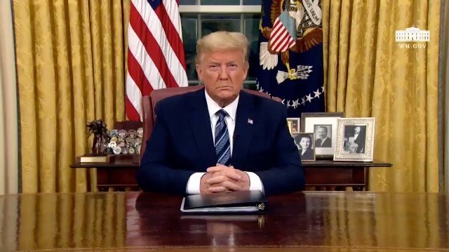 USA stoppar alla flyg från Europa