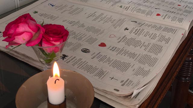 Antalet dödsannonser mer än fördubblas