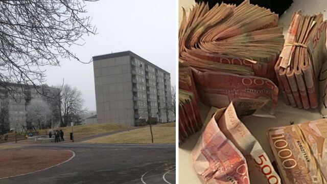 Polisen undersökte folkbokföringsfusk i ’utsatt område’ – fann ett kilo knark och 100 000 i kontanter