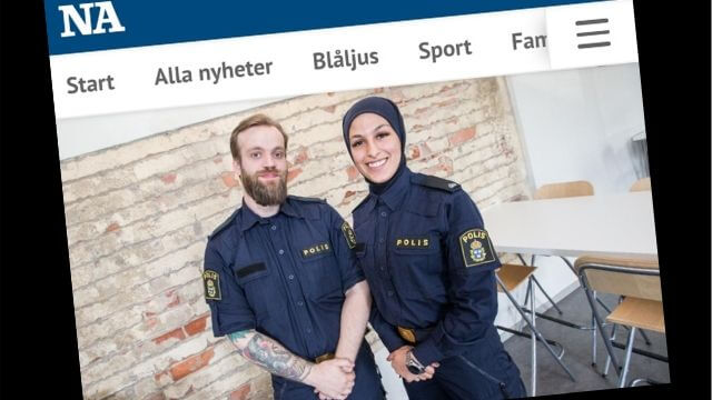 Slöjbärande polisaspirant ska öppna dörren för fler muslimer i kåren: ”Vill vara en förebild”