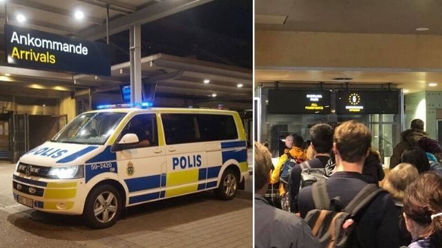 Arlandapolisen släpper in utlänningar trots reseförbud: ”Vi låter dem gå”