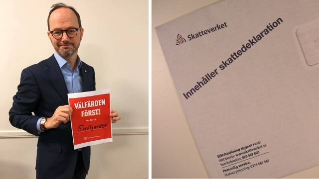 S-minister försökte minska sin skatt – fälls av Skatteverket