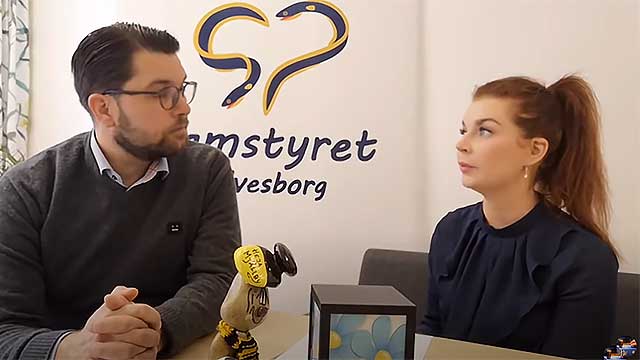 Jimmie Åkesson och Louise Erixon går skilda vägar