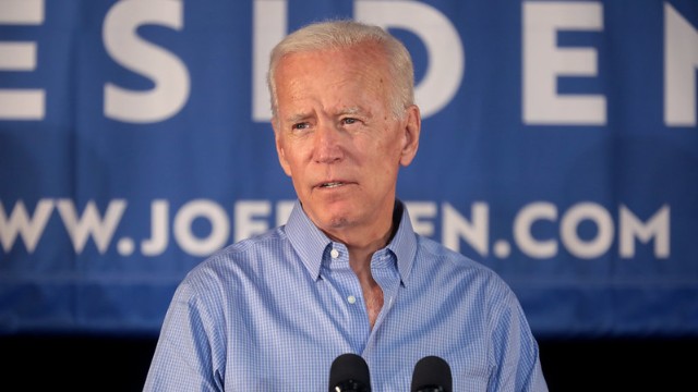 Joe Biden ställs mot Trump i höstens presidentval