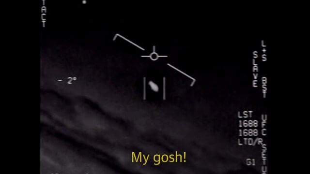 Pentagon släpper UFO-film