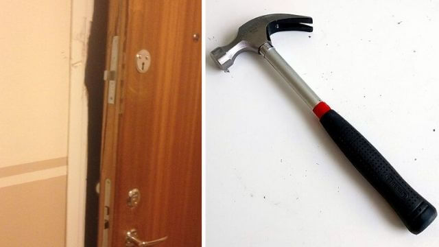 Äldre man rånmisshandlad med hammare i sitt hem