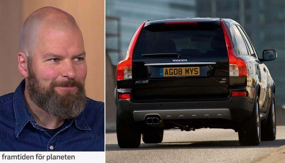 Aftonbladets nyhetschef vill avskaffa mänskliga rättigheter för att rädda klimatet – kör bensinslukande SUV till jobbet