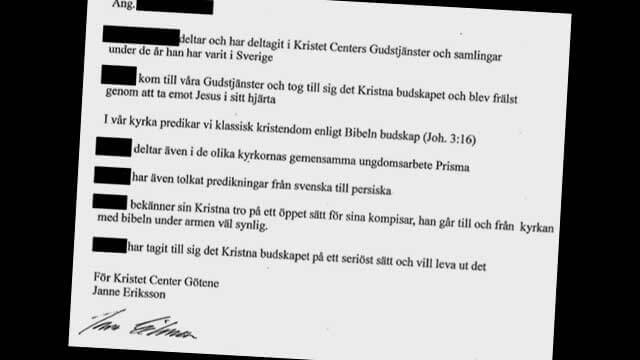 Nyfunnen ”kärlek till Jesus” gav flyktingstatus