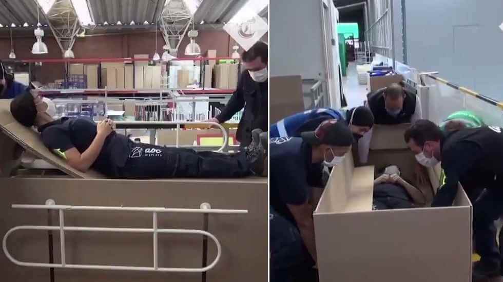 Coronapatienter kan begravas i sina sängar – ”Behöver inte lyfta kroppen”