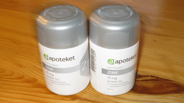 Studie: Intag av zink gav mildare covid-19-symtom