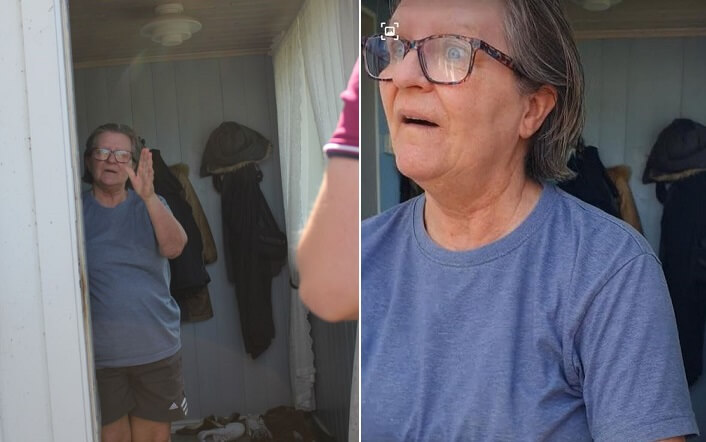 VIDEO: Här flyr trollet Lena Hansson Samnytts frågor – ”FUCK YOU!!”