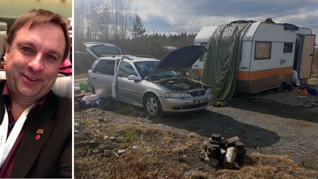 BILDEXTRA: S-ledning nonchalerar naturförstörelse efter tiggare