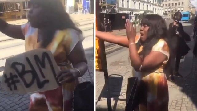 Black Lives Matter-aktivist i rasistattack: ”Era vita mammaknullare”