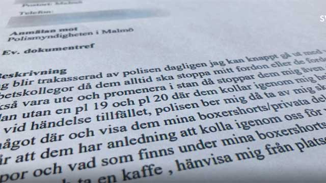 Grovt gängkriminell JO-anmäler polisen – känner sig kränkt