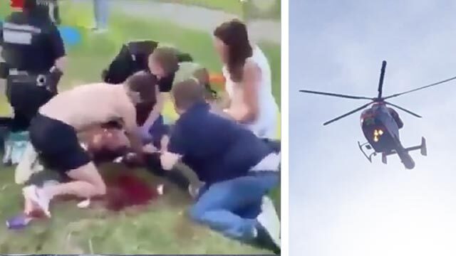 Libyer gripen för terrorattack i England efter BLM-demonstration