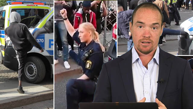 Kent Ekeroth: Folk hånskrattar åt Sveriges fjolliga polis