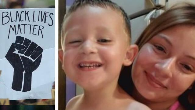 Vit småbarnsmor avrättad av Black Lives Matter-mobb