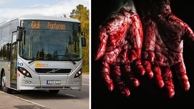 Polisen efter knivavrättning på buss i Kiruna: ”Ingen anledning till oro för allmänheten”