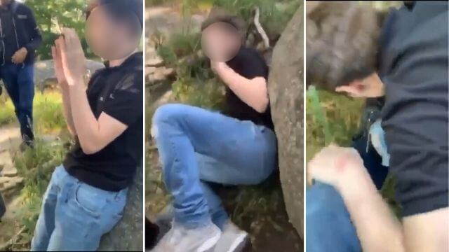 Pojke sparkas och tvingas kyssa sko: ”Ska knulla din mamma på din pappas rygg”