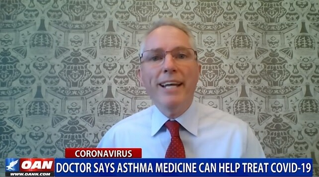 Läkare påstår sig ha hittat lösningen på covid-19 – med vanlig astmamedicin