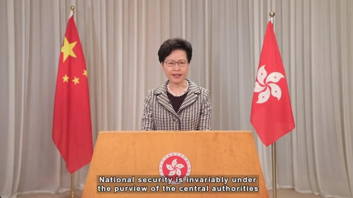 Här bjuder FN in Pekings marionett i Hongkong för att sprida kinesisk propaganda