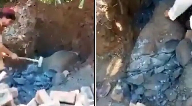 Nyupptäckt uråldrig staty av Buddha förstörd – ansågs alltför ’oislamsk’