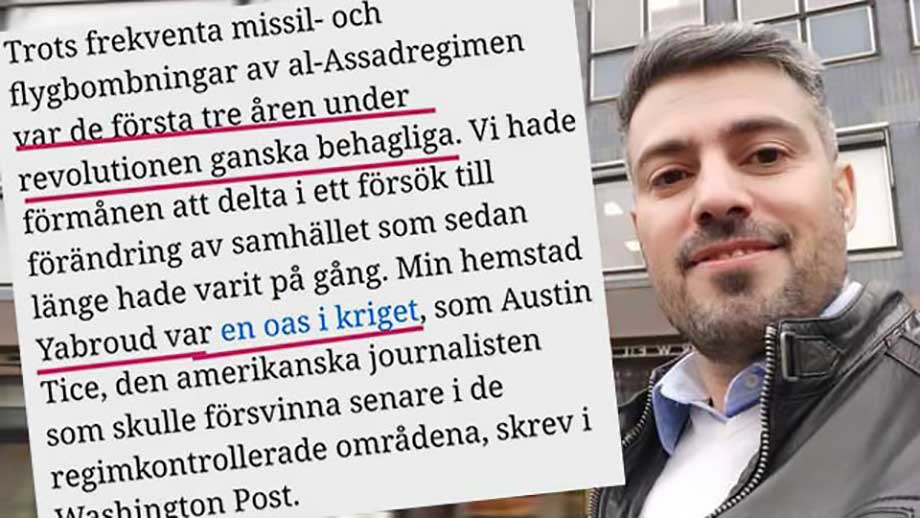 Vilka åsikter har Dagens Nyheters nyförvärv Saeed Alnahhal?