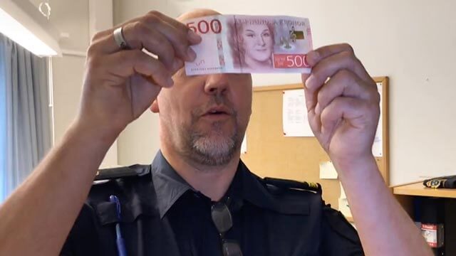 Falska sedlar i omlopp i Gävle