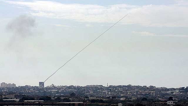 Hamas genomförde raketattack mot Israel – besvarades med flygräd