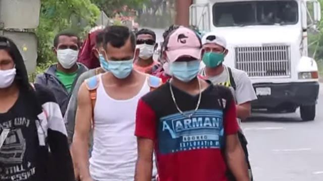 Nya migrantkaravaner på väg mot USA