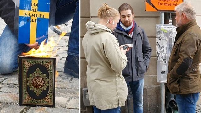 BESKED: Fritt fram att bränna Koranen – polisen lägger ned utredning