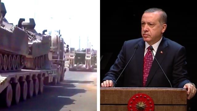 Turkiet flyttar stridsvagnar mot grekiska gränsen