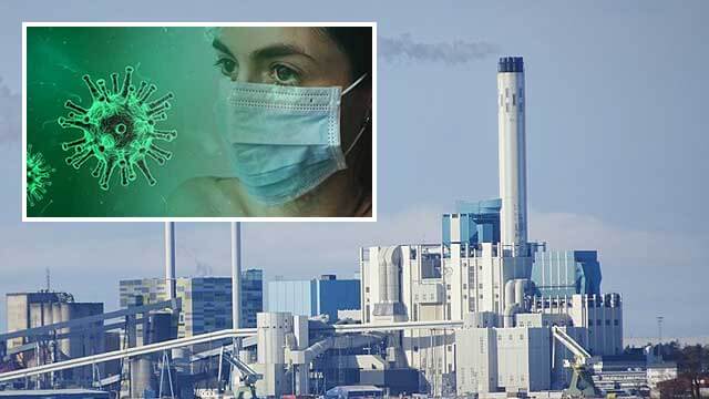 Beredskapslager med hundratusentals munskydd eldades upp