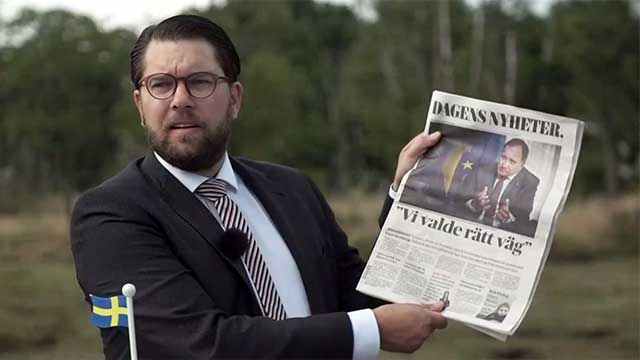 Jimmie Åkesson höll sommartal
